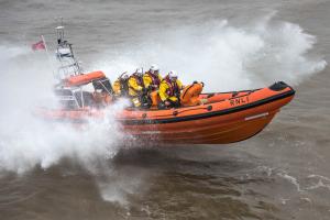 Clacton Atlantic 85 inshore lifeboat David Porter MPS B-863 at sea
Credit: Steve Duncombe